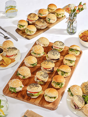 Assorted Mini Roll Platter x 30 pieces
