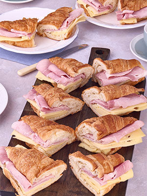 Ham & Cheese Croissant Platter x 12 pieces