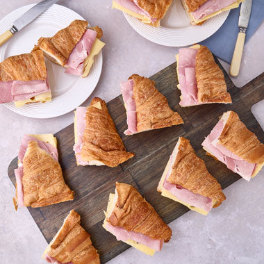Ham & Cheese Croissant Platter x 12 pieces