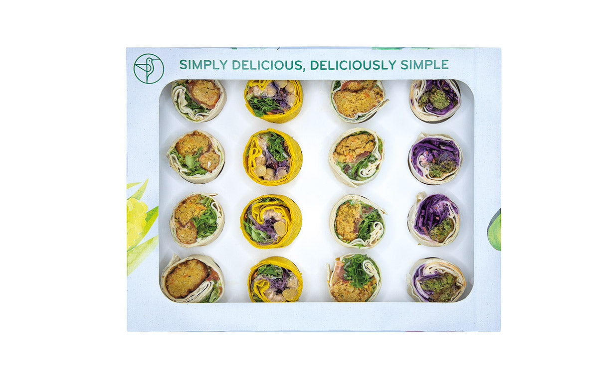 Vegetarian Tortilla Wrap Platter