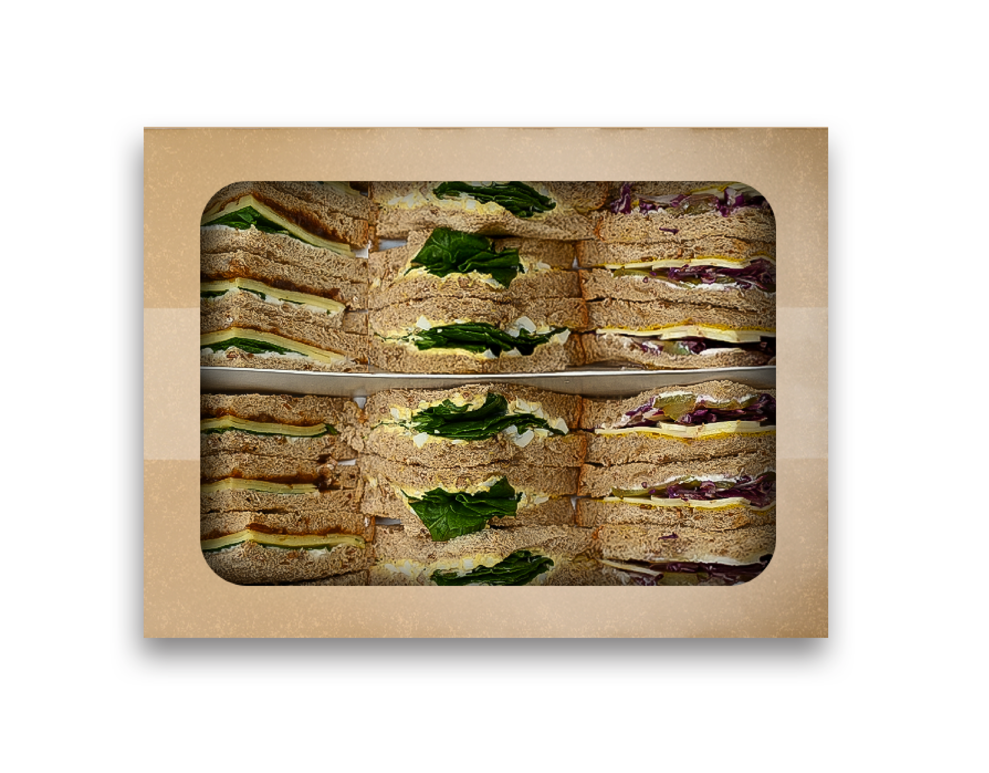 MADE - Vegetarian Sandwich Platter - 24 Quarters